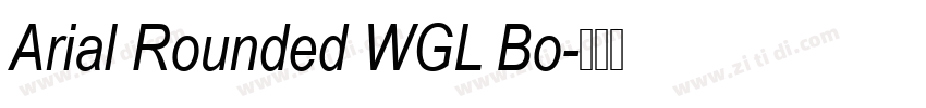 Arial Rounded WGL Bo字体转换 Arial Rounded WGL Bo字体转换